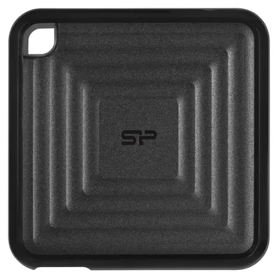 Image de Silicon Power PC60, 512 Go, USB type C, 3.2 Gen 2 (3.1 Gen 2), 540 Mo/s, protection par mot de passe, noir