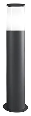 Immagine prodotto di Sigaro - Paletto da Giardino con lampadina 1xE27 Max 20W IP54, Alluminio Verniciato, Paletto da esterno, Antracite, H.50 cm - Perenz