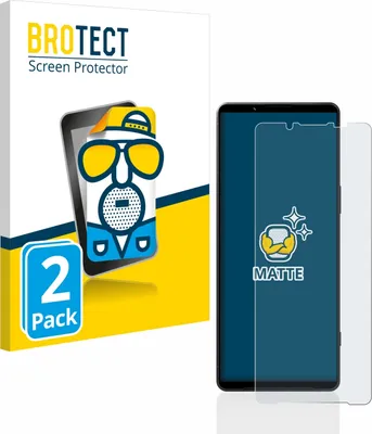 Produktbild von 2x BROTECT Schutzfolie für Sony Xperia 1 V Displayschutz Displayschutzfolie Folie Matt Entspiegelungsfolie