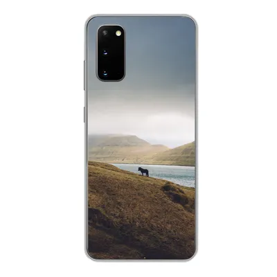 Produktbild von MuchoWow® Handyhülle Schutzhülle Hülle für Samsung Galaxy S20 Pferd - Berg - Landschaft Silikon Softcase Handy Hülle - Bild