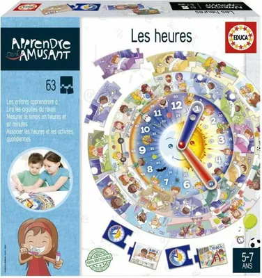 Image de Puzzle Educa, éducatif, multicolore