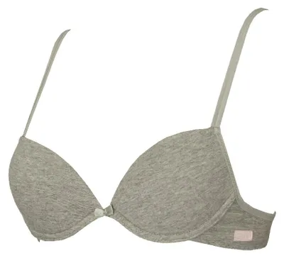 Produktbild von Vorgeformter gepolsterter Push-up-BH für Frauen mit Bügel GMV GIAN MARCO VENTURI Artikel G8485A STELLA GREEN Baumwolle, 2 - SECONDA (IT 2 - EU 70 - F 85 - UK 32 ), Cotone 90%,Elasthan 10%