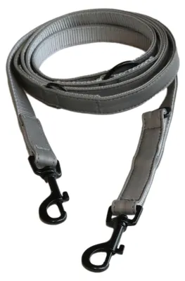 Zdjęcie produktu dla Kentucky Dogwear smycz dla psa odblaskowa srebrna 2 metry