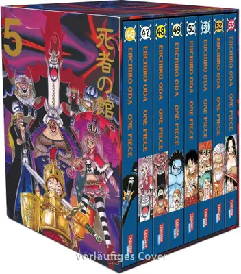 Produktbild von One Piece Sammelschuber 5: Thriller Bark (inklusive Band 46-53)