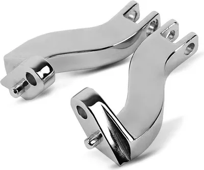 Produktbild von Sozius Fussrasten-Halter für Harley Davidson Touring 96-25 chrom