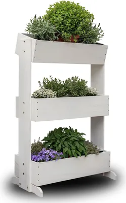 Produktbild von Famanu Hochbeet 3 Etagen Klappbar - Für Balkon und Garten