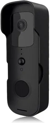 Productafbeelding van Videodeurbel met Camera - Slimme Deurbel Video - Huisbeveiliging - Draadloze Wifi Verbinding - 1080P HD - Zwart