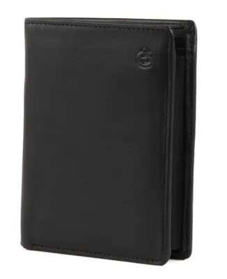 Produktbild von Esquire Leder Geldbörse Logo Leather Wallet Black schwarz