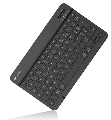 Produktbild von Fintie AZERTY Französisch Bluetooth Tastatur 10 Zoll für iPad & Android