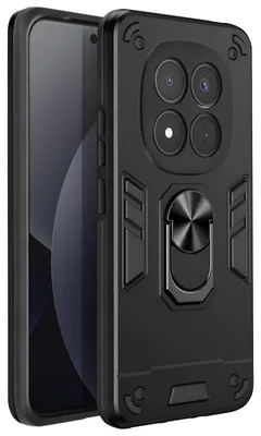 Image de Avizar, coque avec anneau magnétique pour Xiaomi Redmi Note 15 Pro Plus, noir