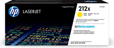 Image de Cartouche de toner jaune HP 212X LaserJet