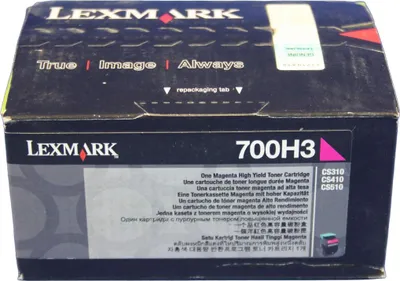 Productafbeelding van Toner LEXMARK 70C0H30 voor CS410N, magenta