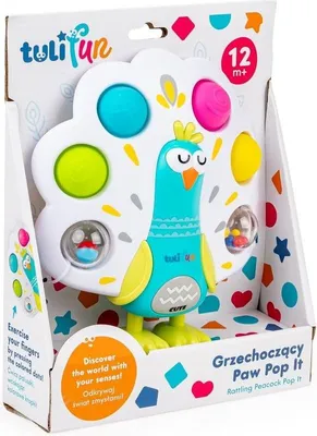 Immagine prodotto di Pop It pavone sferragliante