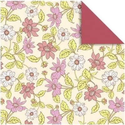 Produktbild von Faltblätter Florentine Anemonen 80g/qm 10x10cm VE=65 Blatt Motiv 01