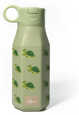 Immagine prodotto di MABEBI Bottiglia per bere Akron in silicone a forma tartaruga