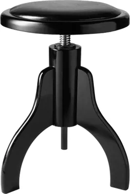 Produktbild von Stagg PS35 BK P S/BK Klavierhocker höhenverstellbar schwarz poliert...