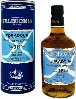 Produktbild von Edradour 12 Years Caledonia + Box 700ml 46% Vol.