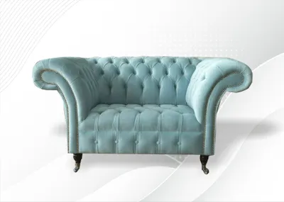 Immagine prodotto di Poltrona Chesterfield, divano imbottito, divano, divani, mobili tessili