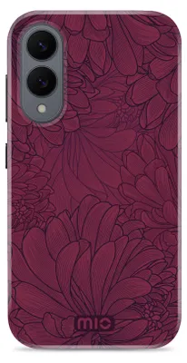 Produktbild von MIO Handyhülle für Samsung Galaxy S25 Edge MagSafe Hülle Hardcase Backcover - Berry Blooms