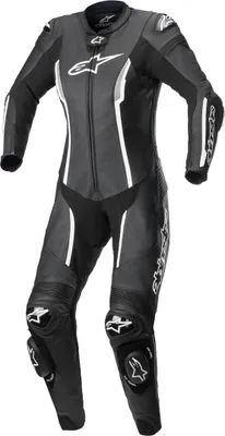 Zdjęcie produktu dla Alpinestars Stella Missile V2 1-częściowy skórzany kombinezon damski czarny / biały 42