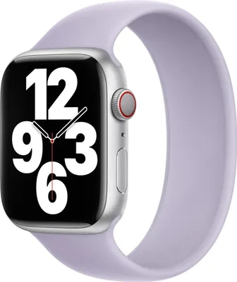 Obrázek produktu pro Silikonový řemínek Solo Loop pro Apple Watch | 38/40/41/42 mm – velikost 5 – Purple Fog