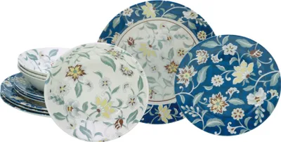 Produktbild von CreaTable, 16268, Odessa Bunt, Tellerset 12-tlg, Steingut
