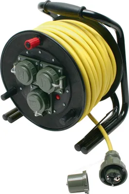 Produktbild von Dönges Leitungsroller THW 230 V, 16 A (THW Energieverteiler)