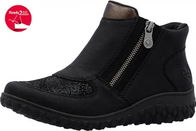 Imagen del producto de Botas Rieker, color negro, talla 41