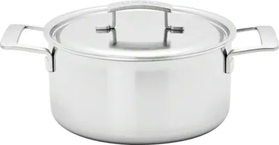 Produktbild von Demeyere INDUSTRY 5 40850-669-0 Kochtopf 5,2 l Rund Silber