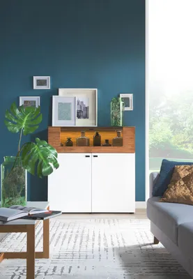Produktbild von Kommode Vitrine Kommoden Vitrinen Anrichte Design Schrank Schränke Wohnzimmer