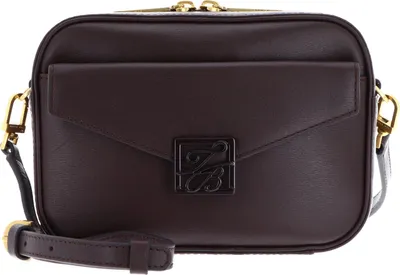 Immagine prodotto di Ted Baker Pelle borsa a tracolla Anihli TB Detail Leather Camera Bag Wine bordeaux