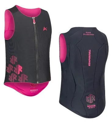 Image de Short de protection Komperdell Ballistic Flex Fit Pro Junior rose 140 cm pour enfants rose 140 cm