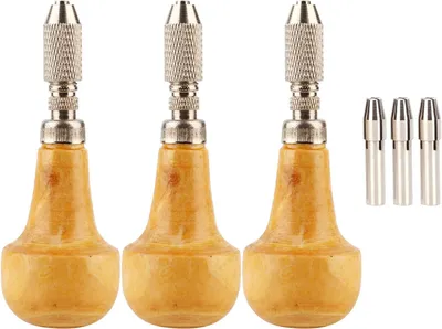 Produktbild von Graviergriff-Stiftschraubstock, Juweliergriffe, Holzschraubstock, Handbohrmaschine, Gravur-3-Set-Stiftschraubstock, Gravierfutter, einseitige Verriegelungsdüse, Werkzeug