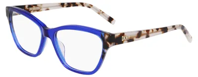 Produktbild von DKNY Brillen DK5057 425 COBALT/BONE TORTOISE 53/16/140 Damen