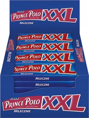 Produktbild von Prince Polo XXL Mleczne – Waffelriegel mit Milchschokolade, 50 g
