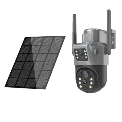 Produktbild von 8MP WIFI PTZ Solar Kamera, Nachtsicht bis zu 30 m, 270° horizontale Drehung, WLAN