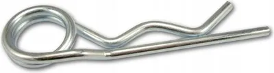 Produktbild von Splint Landwirtschaftsstecker Doppelfederklammer Universal 2mm 55mm