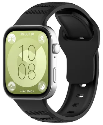 Produktbild von Techsuit – Watchband (W050) Armband für Huawei Watch Fit 3 – schwarz