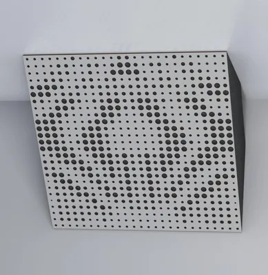 Obrázok produktu pre 2-balenie – Akustický rohový basový lapač | 50 x 50 cm | Absorpcia nízkych frekvencií pre štúdiá a divadlá | Difúzia | [UNIVERSE-H-100 mm | Biela]