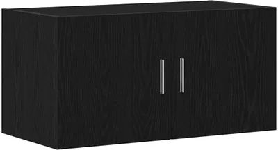 Immagine prodotto di vidaXL Armadio a muro look rovere nero 80x39x40 cm materiale a base di legno