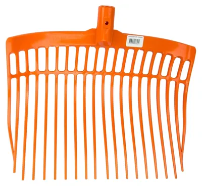 Produktbild von Dunggabel kunststoff orange ohne Stiel