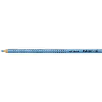 Produktbild von FABER-CASTELL Dreikant-Buntstift Colour GRIP metallicblau
