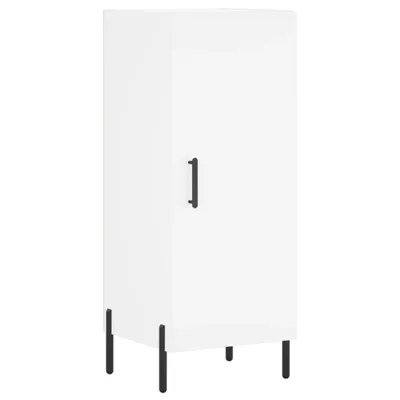 Zdjęcie produktu dla vidaXL Kredens biały 34,5x34x90 cm Materiał drewnopochodny