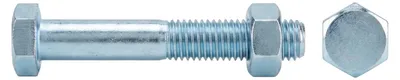 Zdjęcie produktu dla Śruby z łbem sześciokątnym ISO4014 A 4-70 CE Mu M 24x120 040149120240120 (10 sztuk)