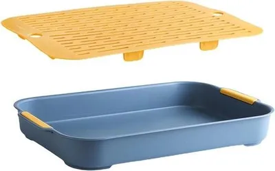 Produktbild von Rechteckige Kaninchentoilette – Kaninchentoilette – Tiertoilette – Haustiertoilette – Kaninchentoilette – Nagertoilette – Urinschale – Kaninchen