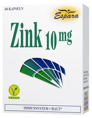 Produktbild von Espara Zink Kapseln 10mg, 60 Stueck