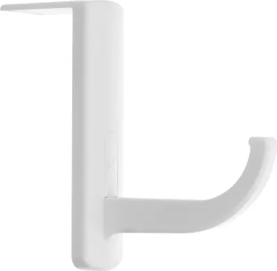 Image de Support d'écouteurs adapté au moniteur blanc