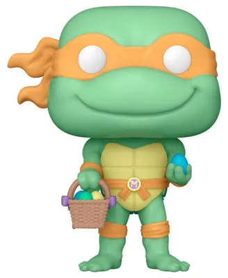 Productafbeelding van Teenage Mutant Ninja Turtles POP! Vinyl Figuur, Paaseditie 2025, Michelangelo, 9 cm