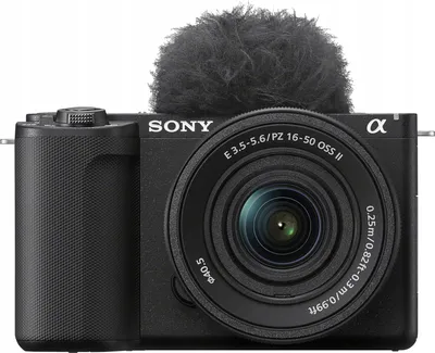 Zdjęcie produktu dla Sony Alpha ZV-E10 II APS-C kamera wideo zoom16-50 mm f/3.5-5.6 4K60p 26 MP