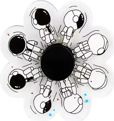 Zdjęcie produktu dla Spinner CO-35372 - Przezroczysty Fidget Spinner KP35372